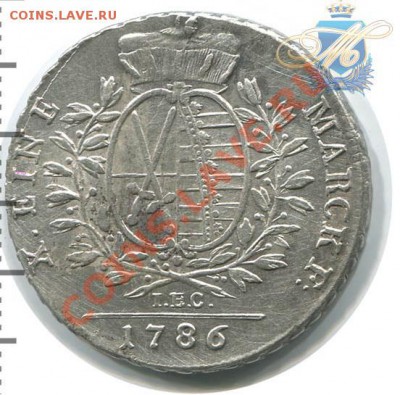 Талер Саксония 1786г. - 2.JPG