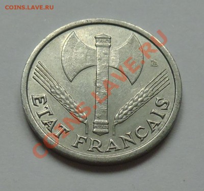 ФРАНЦИЯ - 1 франк 1943 - Режим Виши - до 9 ОКТЯБРЯ - 503