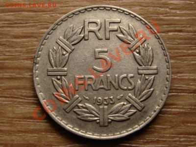 Франция 5 франков 1933 никель до 05.10.12 в 21.00 М - IMG_4316