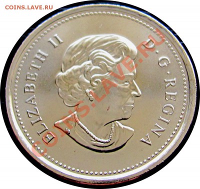 T41 Канада 25¢ 2010 цветной с красным маком UNC 09.10 в 22°° - J26 25c 2010 Pop_2