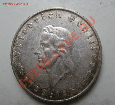 5 рейхсмарок 1934 Шиллер - 1.JPG