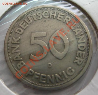 ФРГ, 50 пфеннингов 1949 D,в холдере!! - IMG_0775.JPG