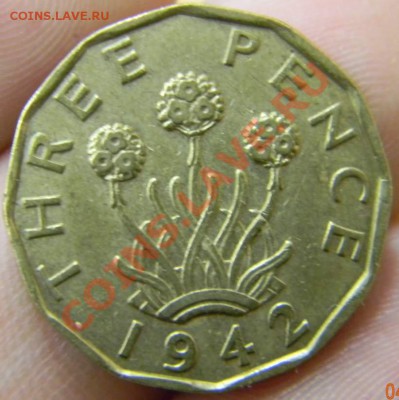 3 пенса Британия 1942г. - DSCN2621_thumb