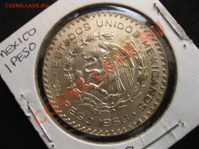 1 peso Mexico 1958 г,0,100 Ag ,состояние как на фото!!! - IMG_0779.JPG