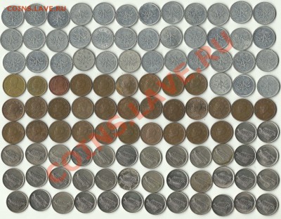= Иностранные монеты по 5 рублей - большой выбор= - 5 рублей 3-1