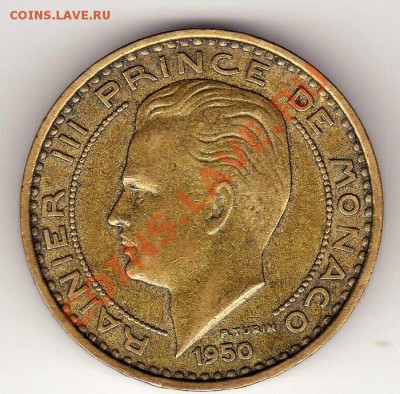 МОНАКО 50 ФРАНКОВ 1950 ДО 11.10.12 В 22.00МСК (3357) - img873