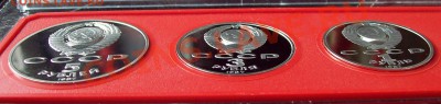 Набор 70 лет ВОСР (пруф) в футляре до 12.10.2012 22.00 мск - 12