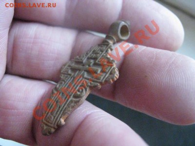 ! Большой крестик-лепесток. Остатки эмали. До 8.10.2012г. - крестик-бонус 005.JPG