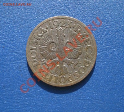 Польша 5 грошей 1923 до 11.10.12 в 22.00 по МСК - 5-231