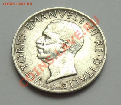 СЕРЕБРО - ИТАЛИЯ - 5 лир 1929 - до 10 ОКТЯБРЯ - 874