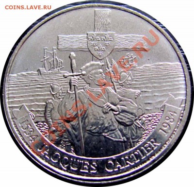 T52 Канада 1$ 1984 Jacques Cartier до 13.10 в 22°° - T52 1$ 1984 Jacques_2