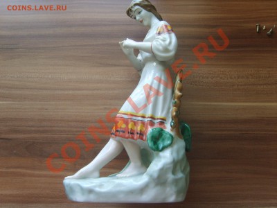 Девушка с цветком. Фарфор.Статуэтка.30см. - S8302835.JPG