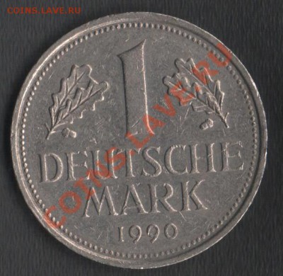 Германия (ФРГ) 1 марка «D» 1990 до 11.10.2012 21.00 мск - Сканы 006