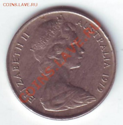 Австралия.5 центов. 1979. до 14.10 в 22.00 Мск - австр 5 центов 1979 1.JPG