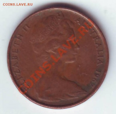 Австралия.2 цента. 1967. до 14.10 в 22.00 Мск - австр 2 цента 1967 1.JPG
