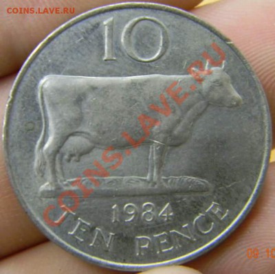 10 пенсов Гернси 1984г. - DSCN2698_thumb