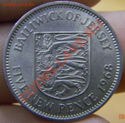5 новых пенсов Джерси 1968г. хорошие - DSCN2720_thumb