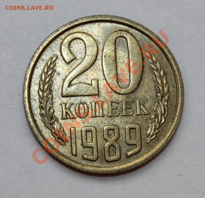 20 копеек 1989 год. Жёлтая(CU-ZN) - 20-89.JPG