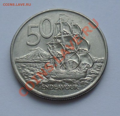 НОВАЯ ЗЕЛАНДИЯ - 50 центов 1988 - Индевор - до 16 ОКТЯБРЯ - 010