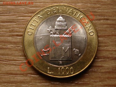 Ватикан 1000 лир 2000г. Биметал   до 11.10.12 в 21.00 М - IMG_5052