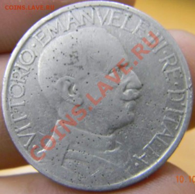 2 лиры Италия 1925г. - DSCN2735_thumb
