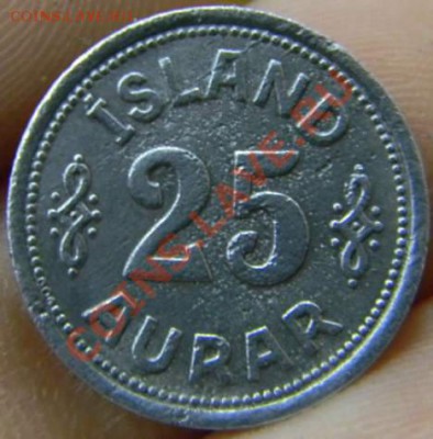 25 аурар Исландия цинк 1942г. - DSCN2746_thumb