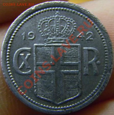 25 аурар Исландия цинк 1942г. - DSCN2747_thumb