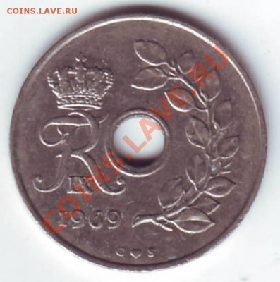 Дания. 25 Оре. 1969. до 16.10 в 22.00 МСК - Дания. 25 оре. 1969. 2.JPG