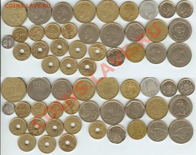 31 монета современной Испании до 12.00 мск  17.10.12 - Испания