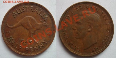 Австралия пол пенни 1945 г. до 16.10.12.в 22.00 - Австралия пол пенни 1945.JPG