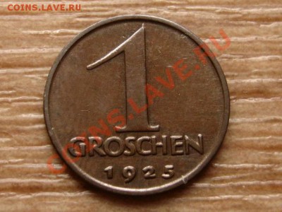 Австрия  1 грош 1925  до 15.10.12 в 21.00 М - IMG_4906