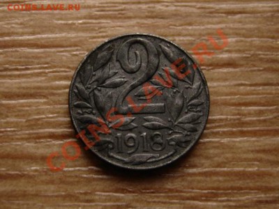 Австрия 2 геллера 1918 железо  до 15.10.12 в 21.00 М - IMG_4913