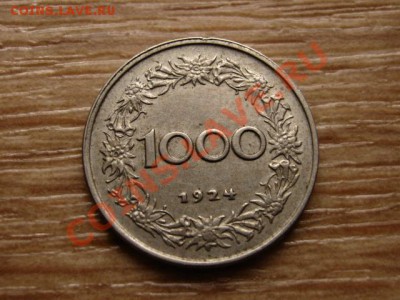 Австрия  1000 крон 1924  до 15.10.12 в 21.00 М - IMG_4978