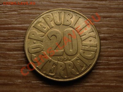 Австрия  20 грошей  1954  до 15.10.12 в 21.00 М - IMG_4980