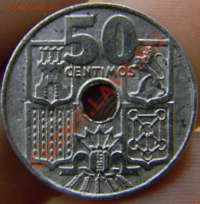 50 сентимос 1949г. Испания - DSCN2807_thumb