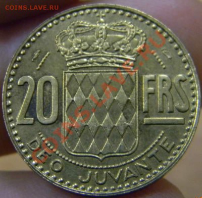 20 франков Монако 1950г. - DSCN2814_thumb