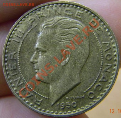 20 франков Монако 1950г. - DSCN2815_thumb