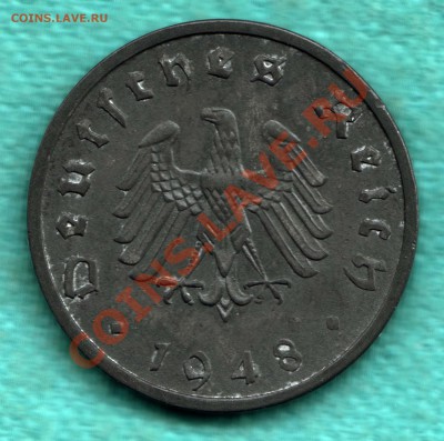 10 рейхспфеннигов 1948 - F в состоянии до 17.10 - 354-Scan-121013-0001