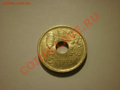 Испания 25 песет 1998 СЕУТА до 16.10. в 22:00 - P9251816.JPG