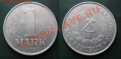 Разная инострань - 321 4 ГДР 1 марка 1975