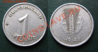 Разная инострань - 322 3 ГДР 1 пф 1948 А