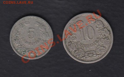 Люксембург 5 и 10 сантимов 1901 до 16.10.2012 22-00 - Люксембург а1