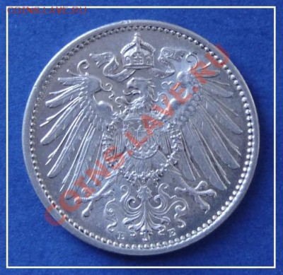 Германия 1 марка 1912 ЕЕ до 19.10.12 в 22.00мск - 1 марка 1912 ЕЕ ав
