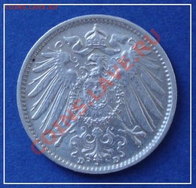 Германия 1 марка 1914 DD до 19.10.12 в 22.00мск - 1 марка 1914 DD ав