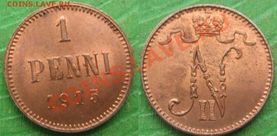 1 ПЕННИ 1915 UNC! штемпельный блеск до 18 октября 2012 22.00 - 1p1915