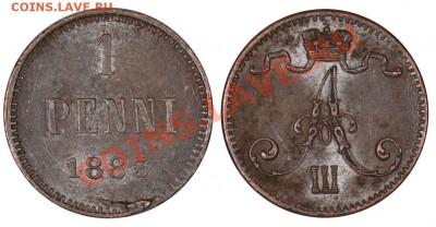 1 ПЕННИ 1883, довольно неплохая с блеском! - 1_1883
