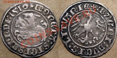 Полугрош. Литва. 1510 год. - Полугрош1510