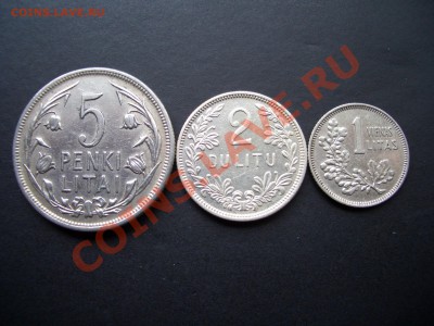 Литва, 1,2,5 лит- 1925 г. (21.10.2012-22.00 Мск.) - Lietuva 002