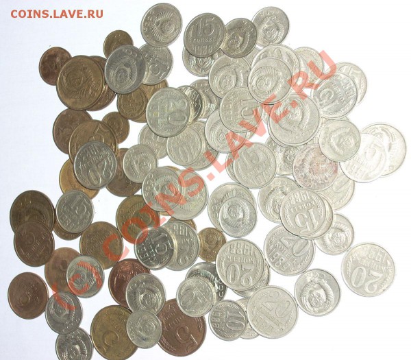 90 монет СССР (1, 2, 3, 5, 10, 15, 20 к.) 1961-1991 - ссср2.JPG