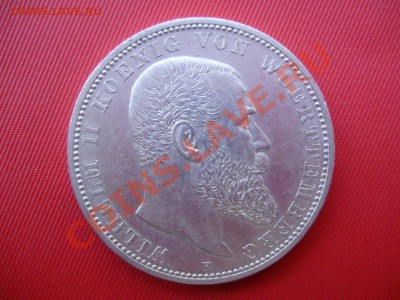 5 марок 1913г. Вюрттемберг. Прошу оценить. - P8260074.JPG